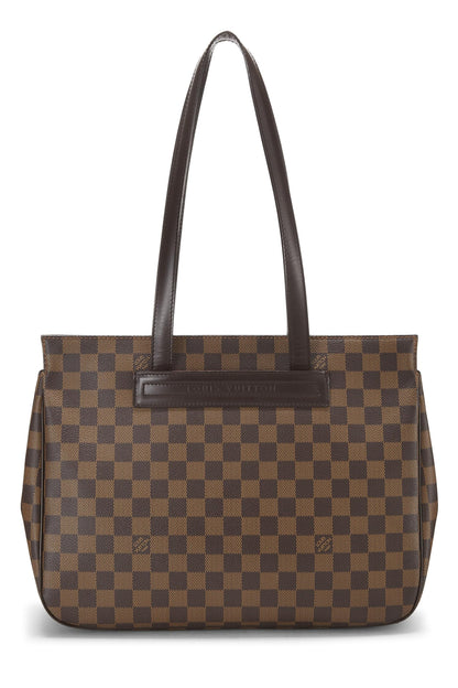 Louis Vuitton, Pre-Loved Damier Ebene Parioli PM, Brown