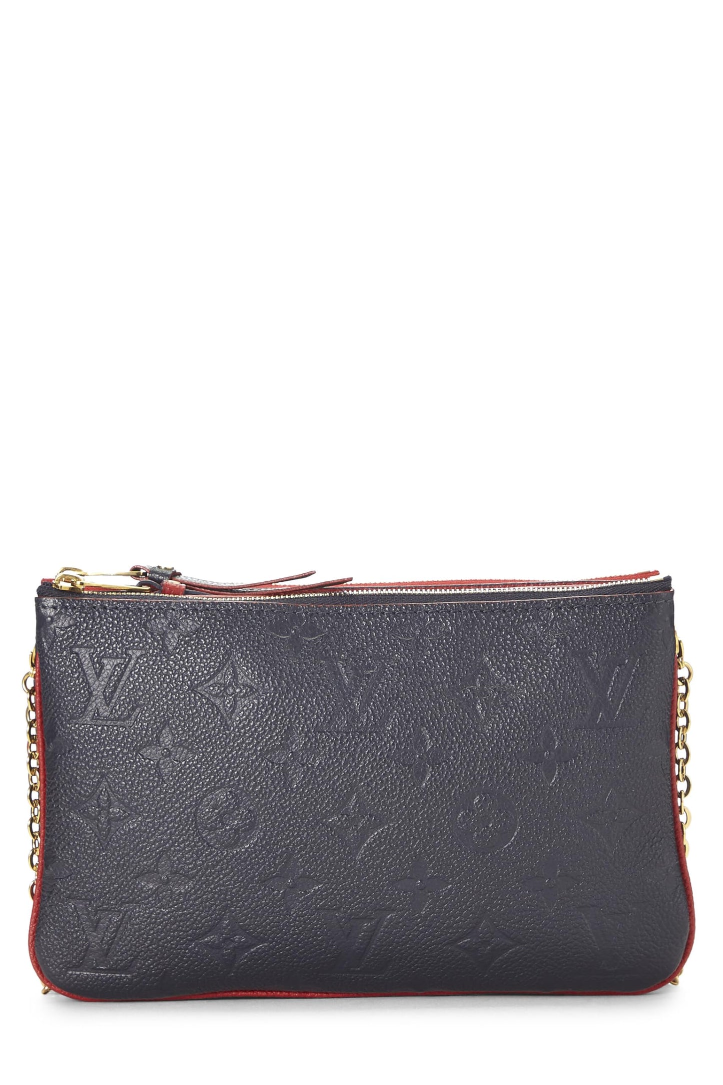 Louis Vuitton, Pochette con doble cremallera y monograma multicolor Pre-Loved, Multicolor