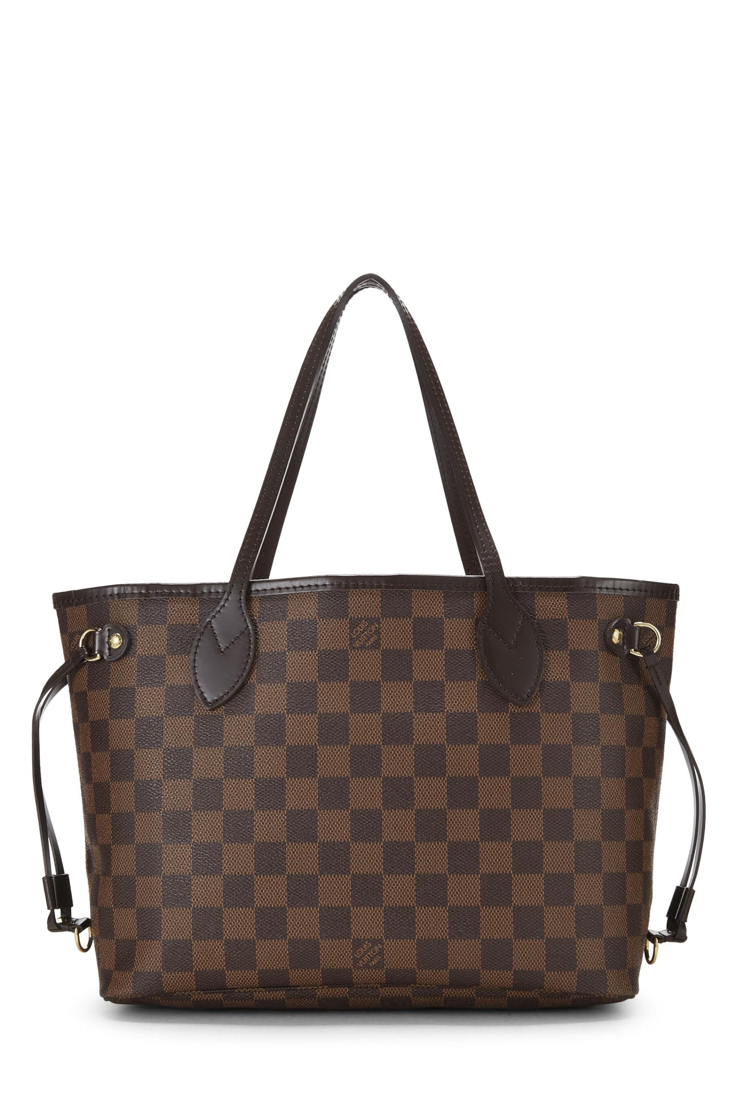 Louis Vuitton, Damier Ebene Neverfull PM pre-amado, Marrón