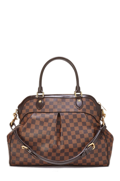 Louis Vuitton, Pre-Loved Damier Ebene Trevi GM, Brown