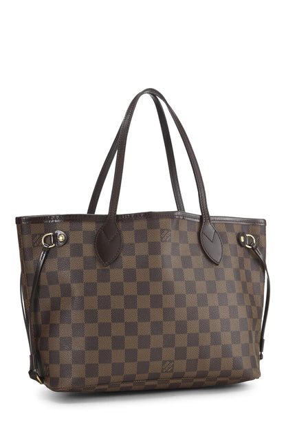 Louis Vuitton, Pre-Loved Damier Ebene Neverfull PM, Brown