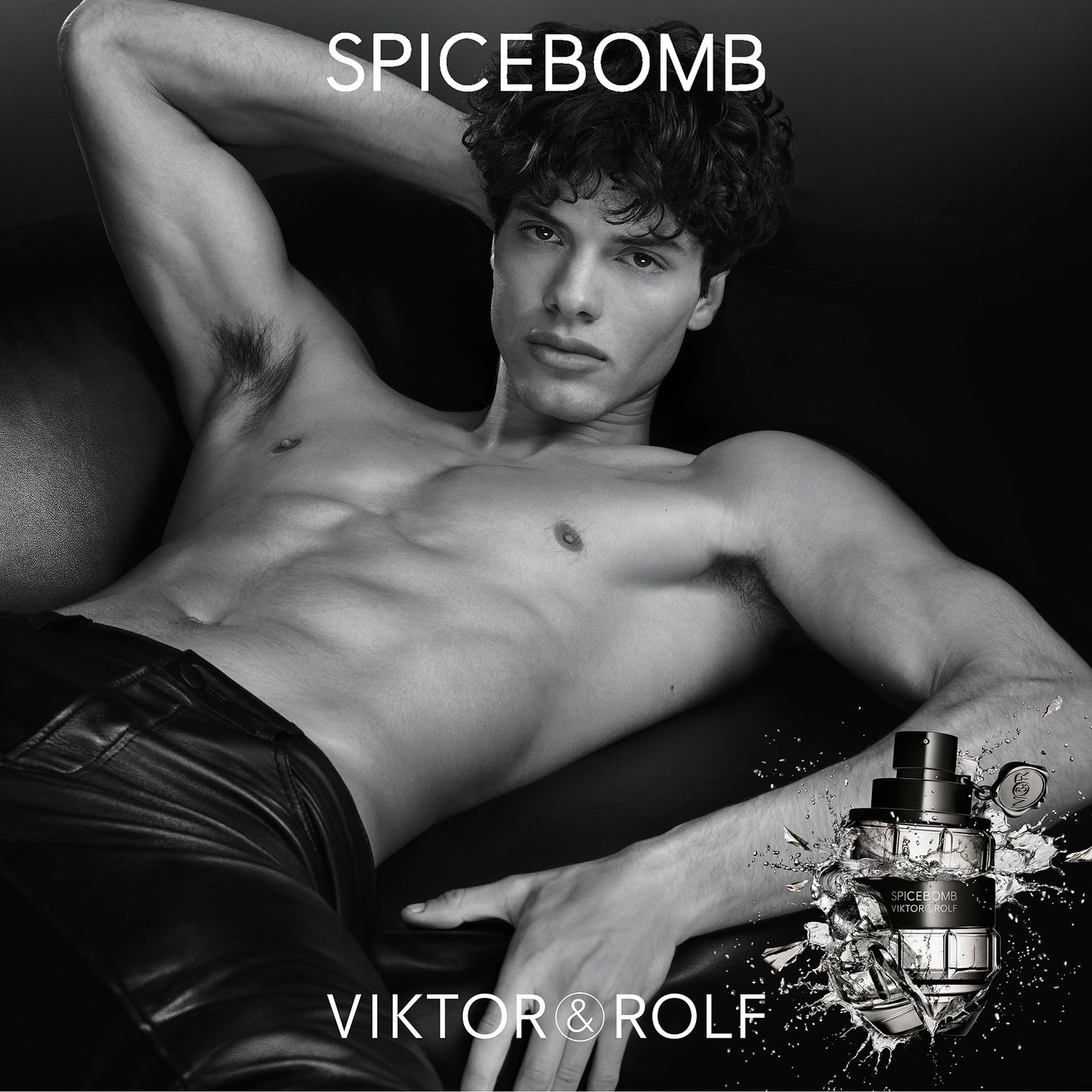 Viktor&Rolf - Spicebomb Eau de Toilette Mens Cologne Gift Set - Woody & Spicy - Cologne for Men - with Notes of Citrus & Tobacco - 3 Fl Oz & 0.68 Fl Oz