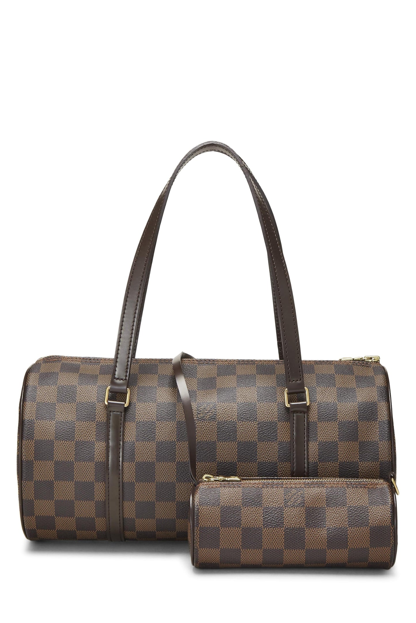 Louis Vuitton, Pre-Loved Damier Ebene Papillon 30 & Mini Set, Brown