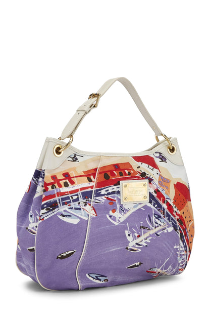 Louis Vuitton, Lona multicolor Pre-Loved Riviera Galliera GM, Multicolor