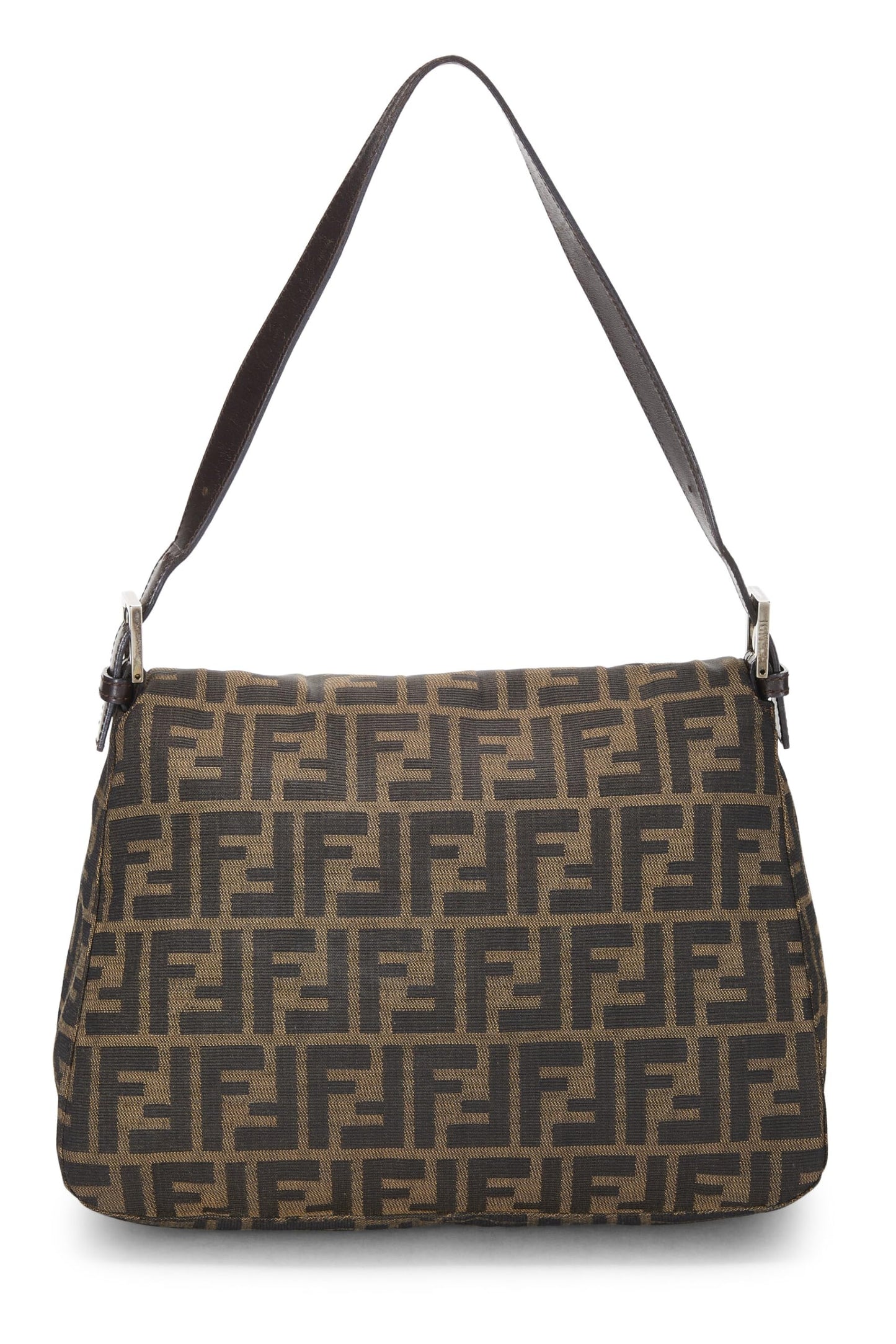 Fendi, Pre-Loved Brown Zucca Canvas Mama, Brown