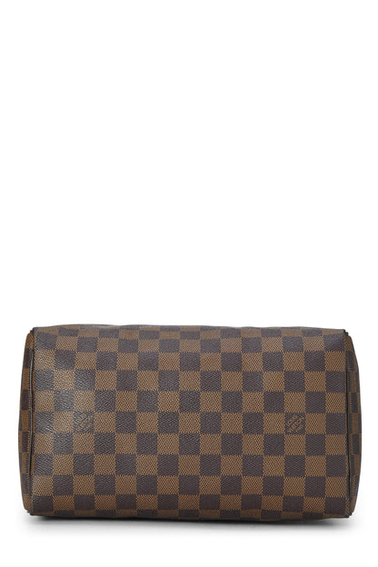 Louis Vuitton, Damier Ebene Speedy 25 usado, Marrón