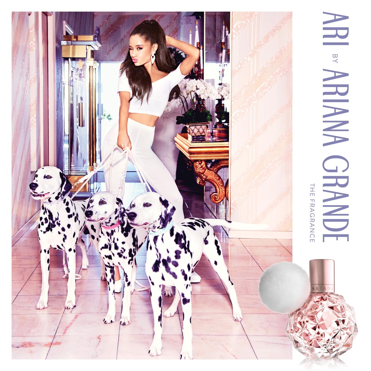 Ariana Grande Ari Eau de Parfum - Fragancia floral gourmand para mujer - 1.7 onzas líquidas