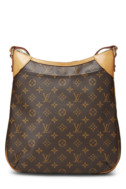 Louis Vuitton, Lienzo con monograma pre-amado Odeon MM, Marrón