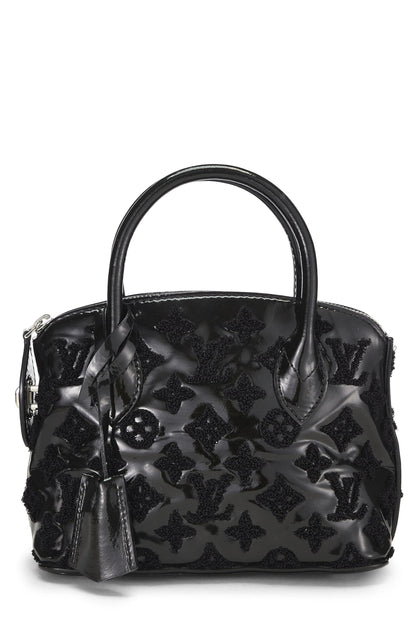 Louis Vuitton, Pre-Loved Black Monogram Patent Leather Fascination Lockit BB, Black