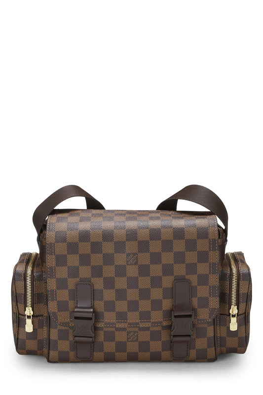 Louis Vuitton, Mensajero Damier Ebene Melville pre-amado, Marrón