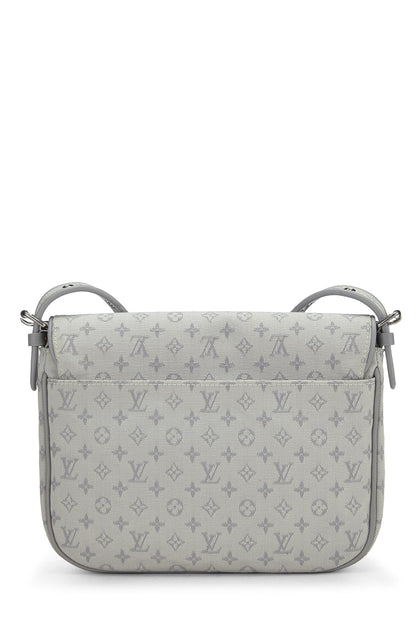 Louis Vuitton, Conte De Fees Musette Patchwork en toile Monogram grise d'occasion, bleu