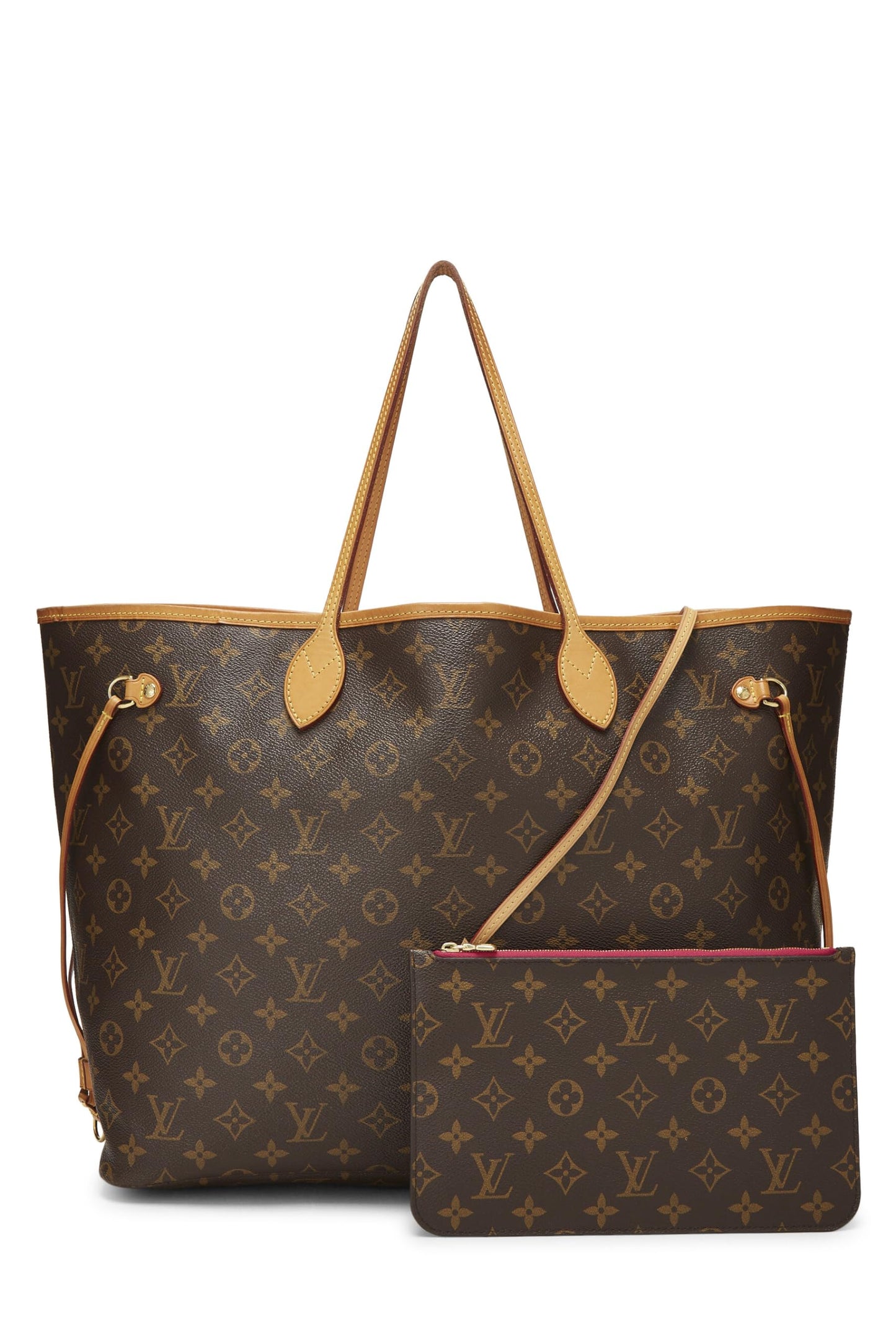 Louis Vuitton, Neo Neverfull GM en toile Monogram rose d'occasion, rose