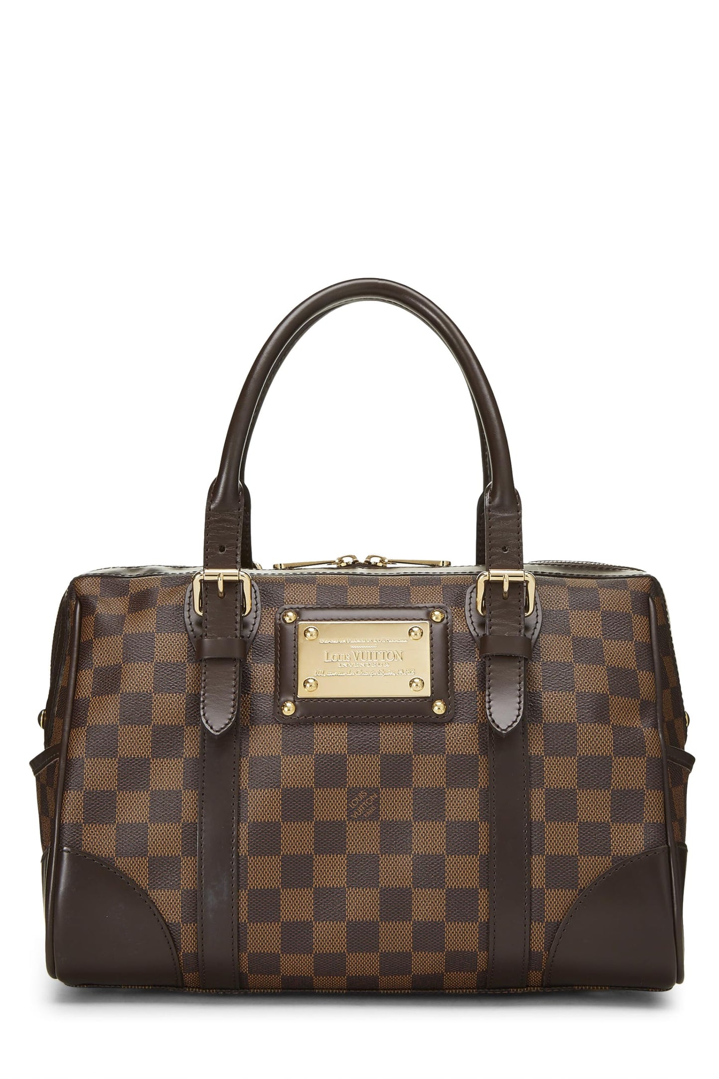 Louis Vuitton, Pre-Loved Damier Ebene Berkeley, Marrón