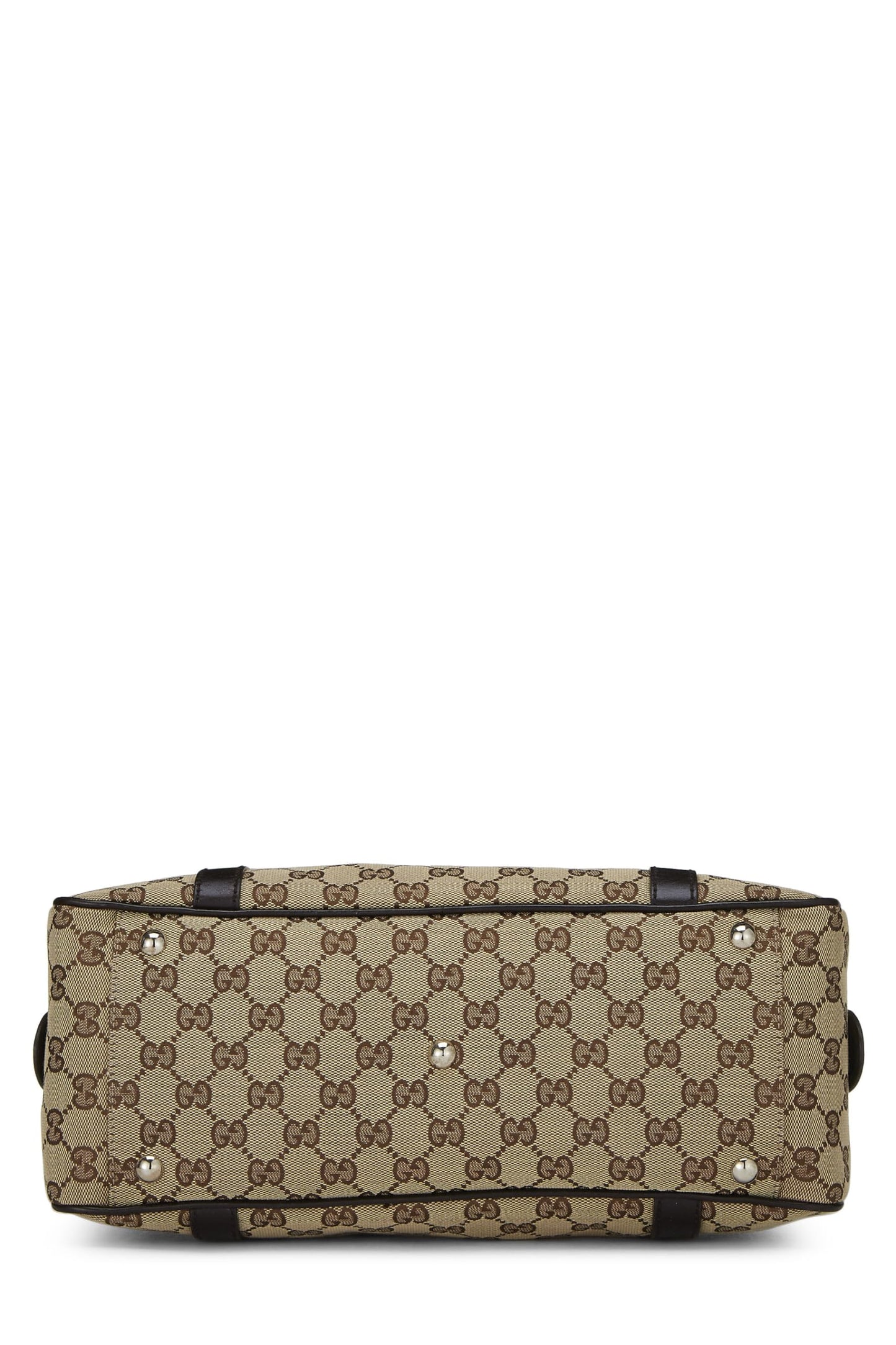 Gucci, sac Boston Twins en toile GG d'origine d'occasion, noir