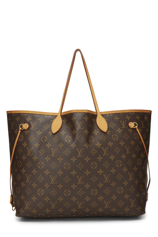 Louis Vuitton, Neo Neverfull GM en toile Monogram rose d'occasion, rose