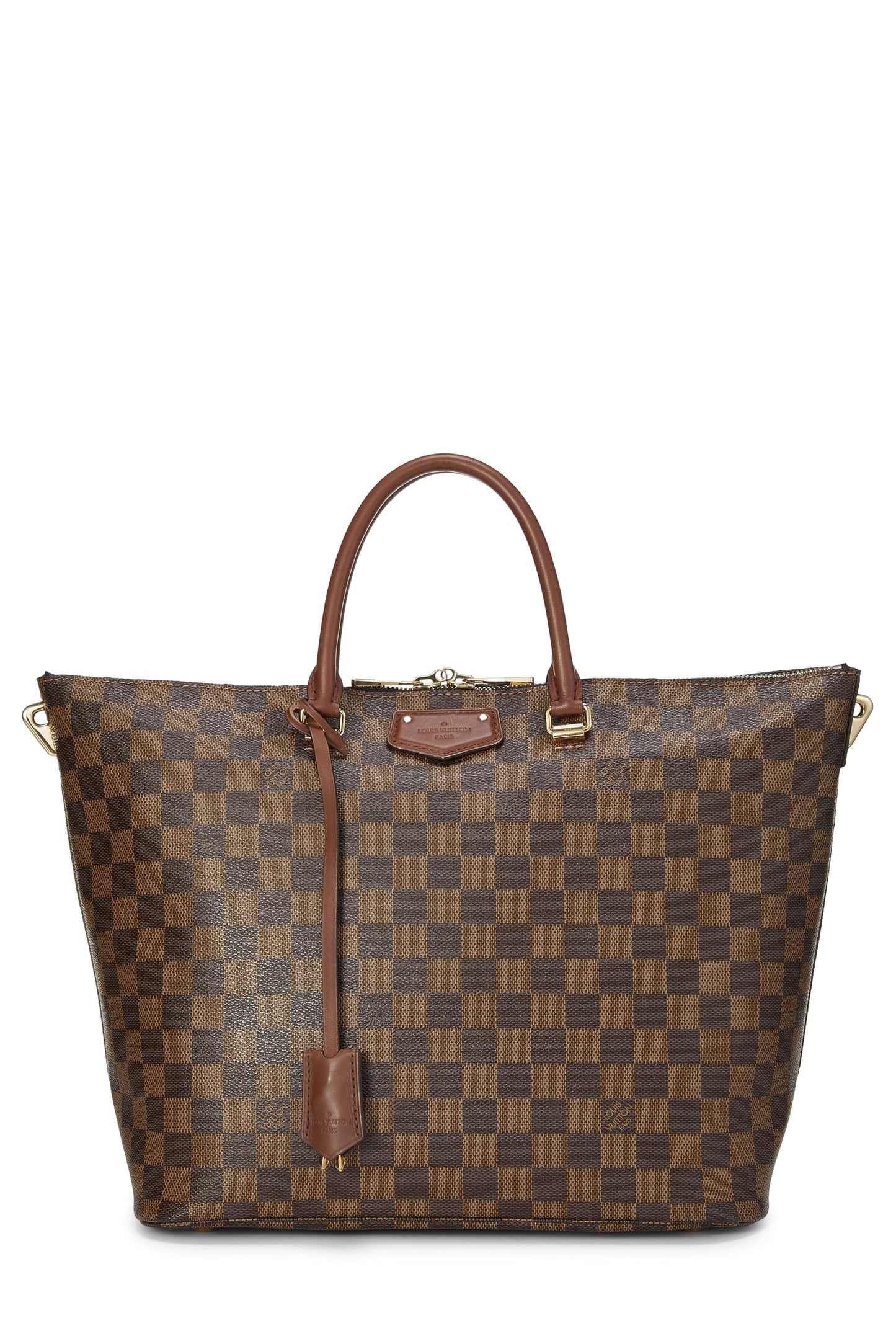 Louis Vuitton, Damier Ebene Belmont d'occasion, marron