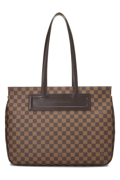 Louis Vuitton, Damier Ebene Parioli GM usado, Marrón