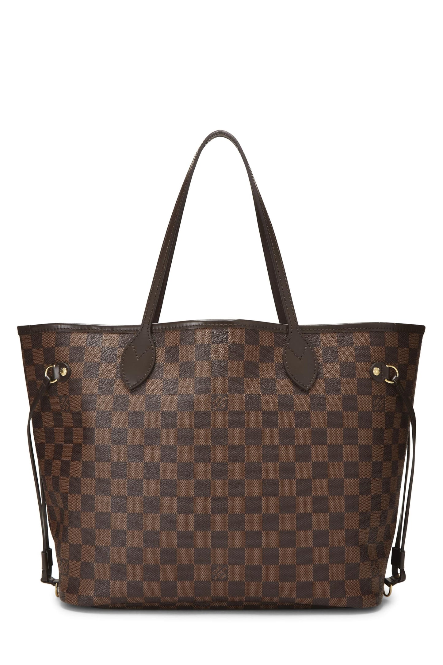 Louis Vuitton, Damier Ebene Neverfull MM NM d'occasion, marron