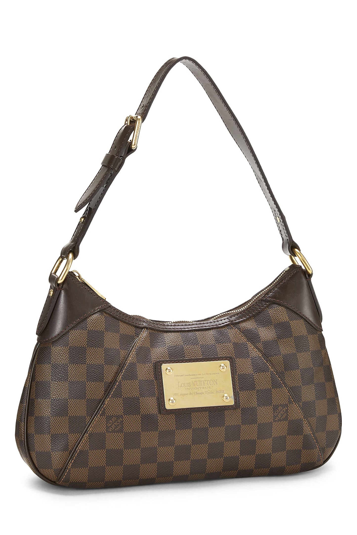 Louis Vuitton, Pre-Loved Damier Ebene Thames PM, Brown