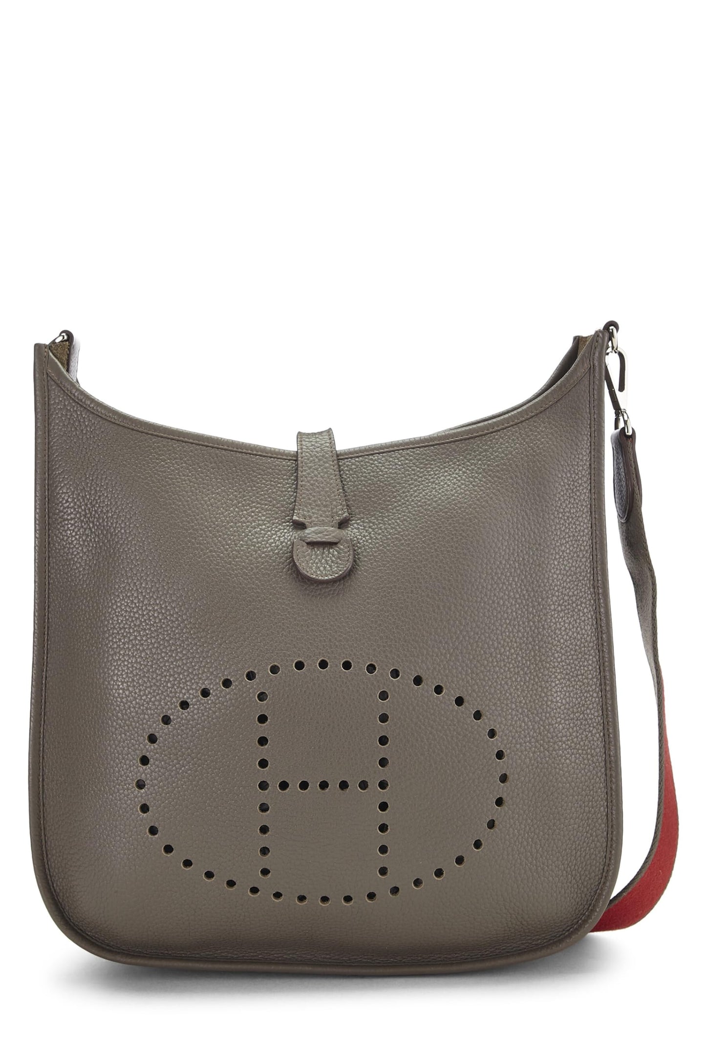 Hermès, Pre-Loved Etoupe Gris Togo Evelyne III Amazone GM, Gris