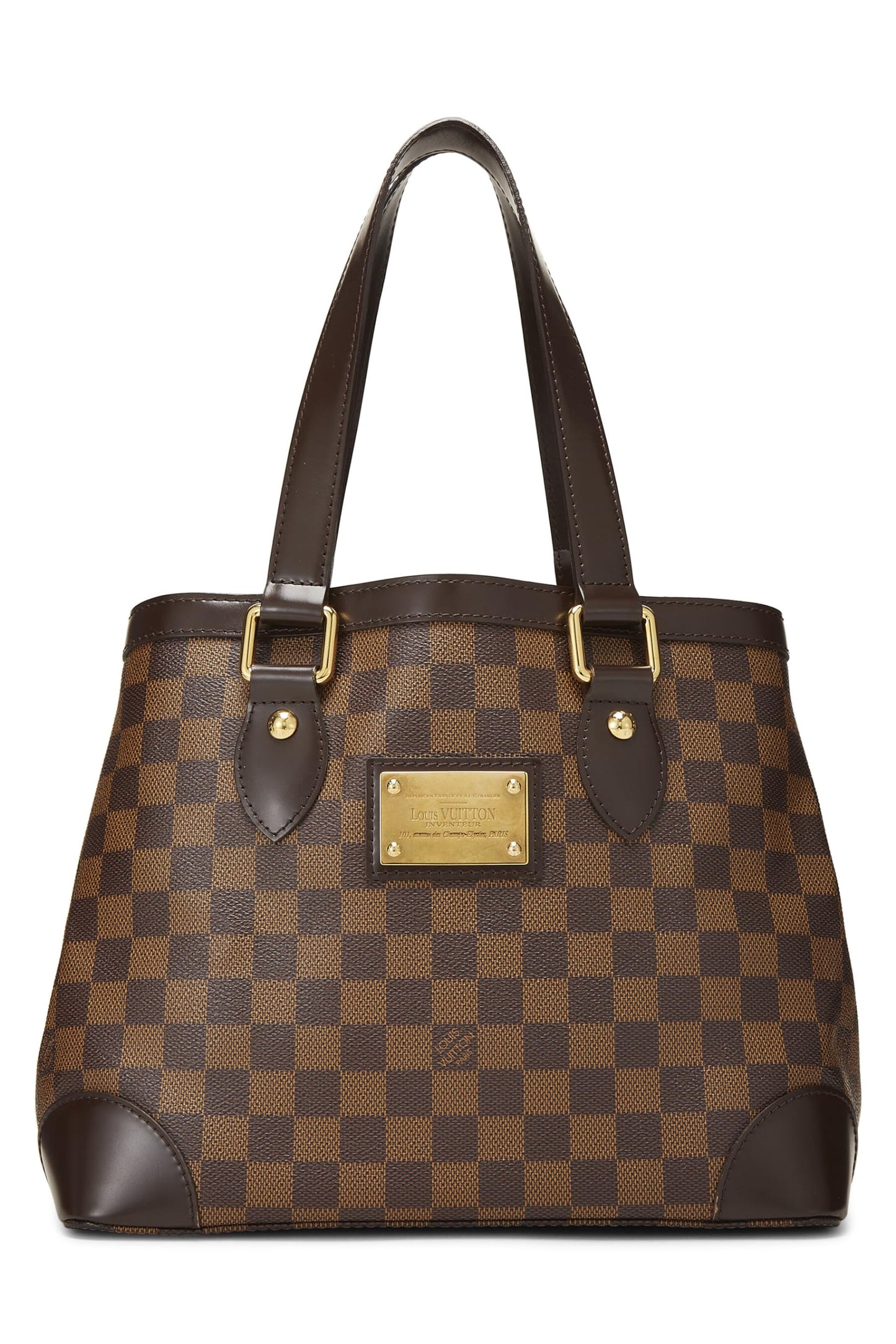 Louis Vuitton, Pre-Loved Damier Ebene Hampstead PM, Brown