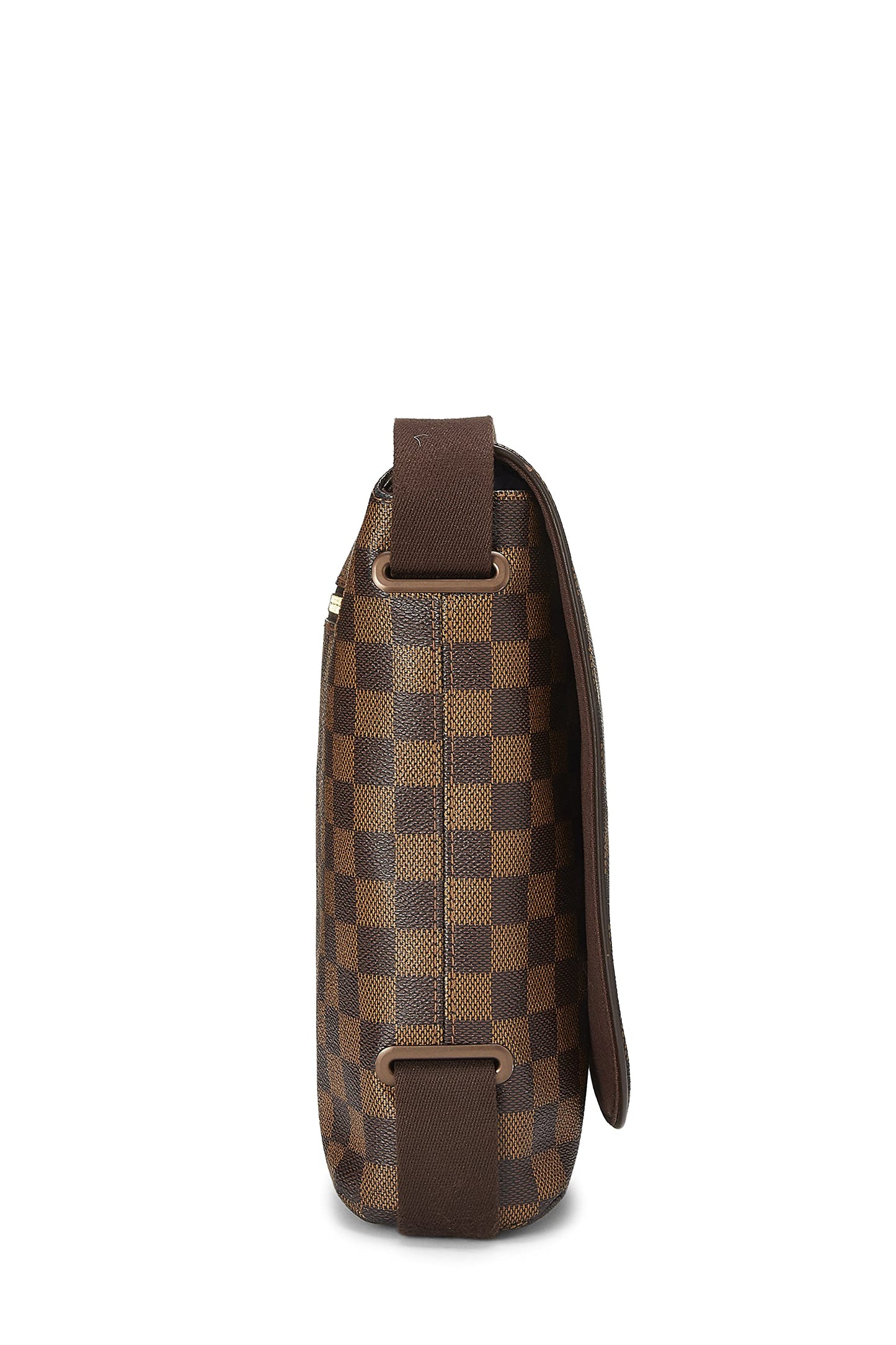 Louis Vuitton, Brooklyn MM Damier Ebène d'occasion, marron