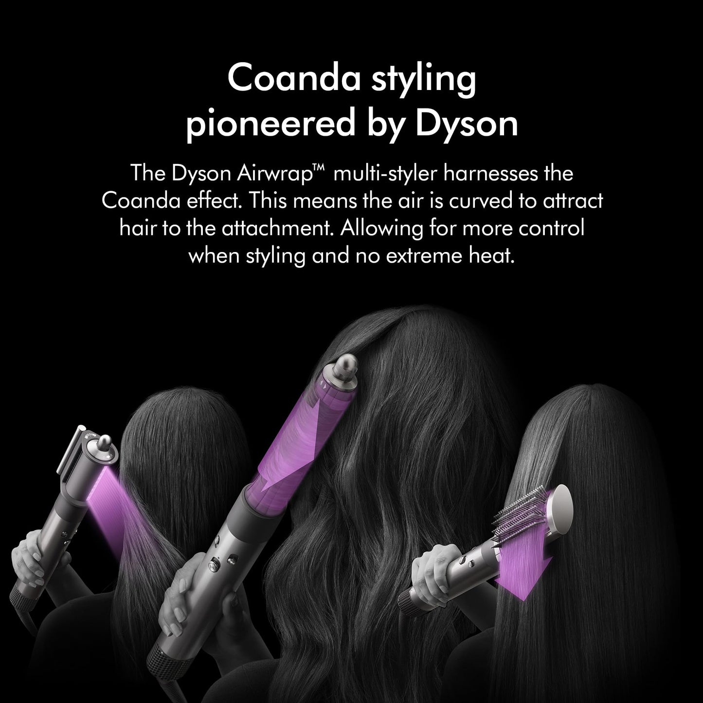 Dyson Airwrap™ Multi-Styler Complete Long Diffuse para cabello rizado y enroscado