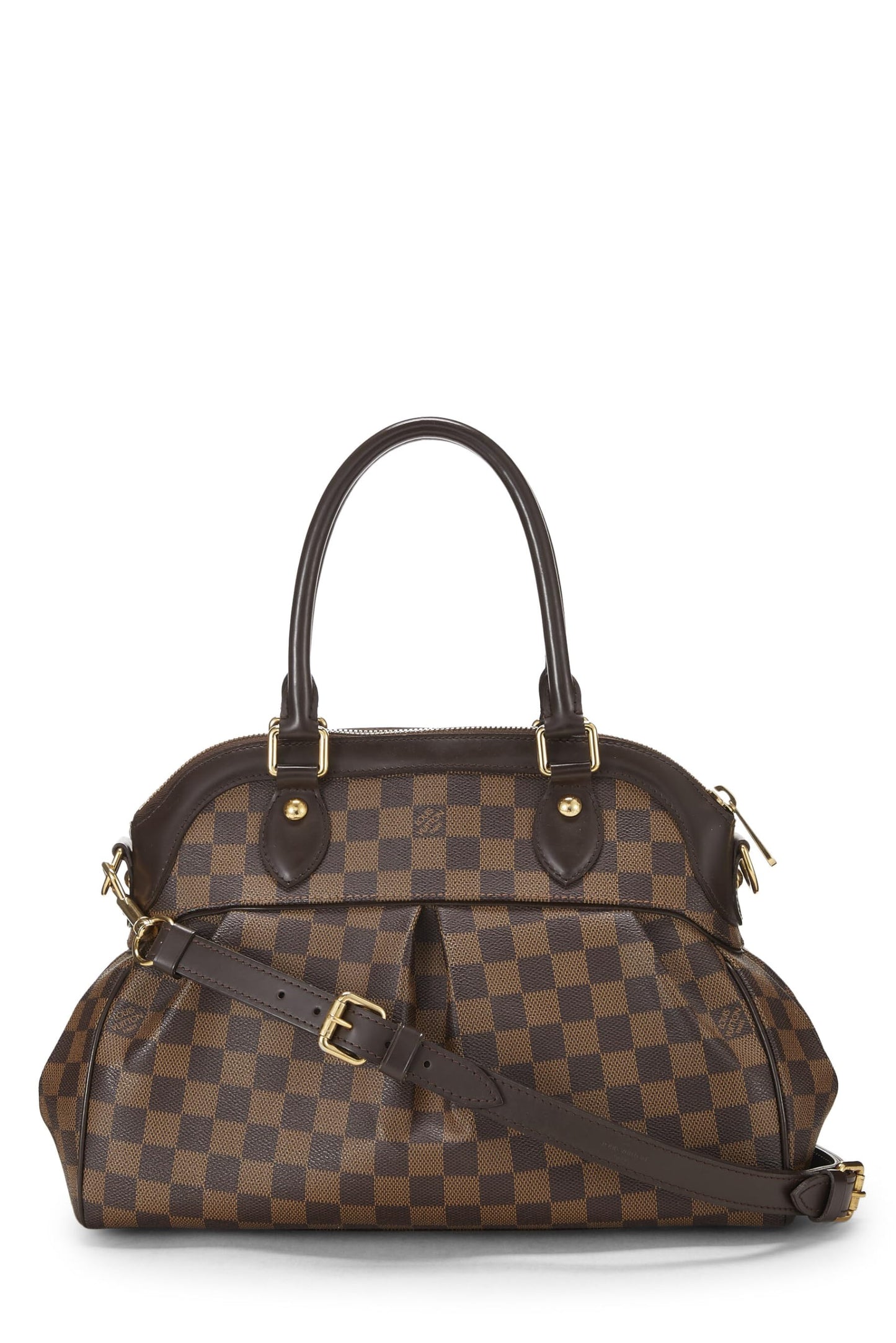 Louis Vuitton, Damier Ebene Trevi PM d'occasion, marron