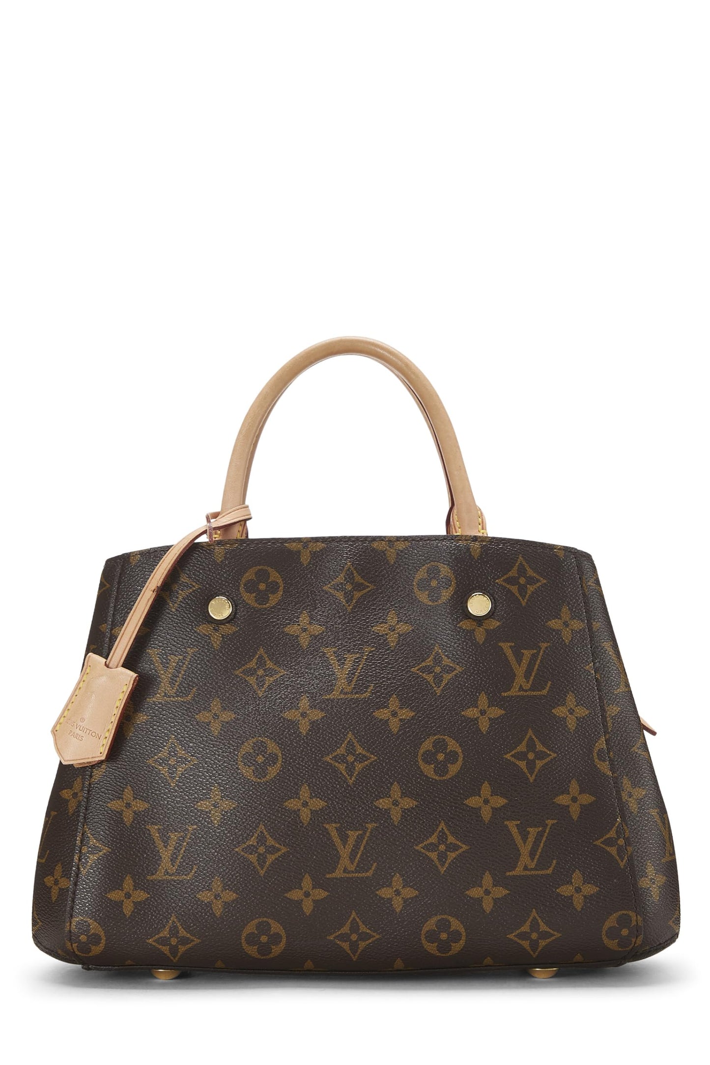 Louis Vuitton, Pre-Loved Monogram Canvas Montaigne BB, Brown