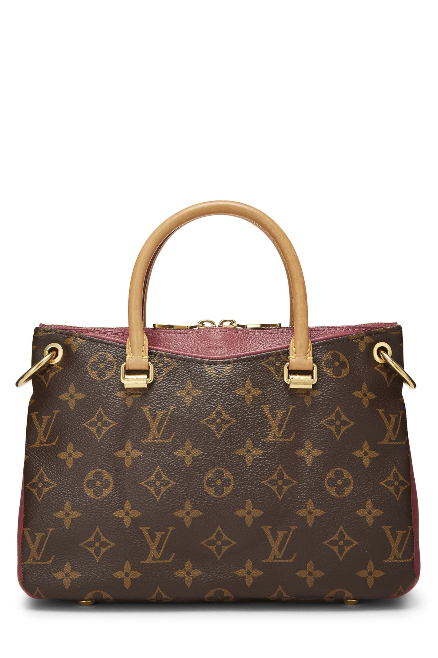 Louis Vuitton, Lona con monograma rosa Pre-Loved Pallas BB NM, Rosa