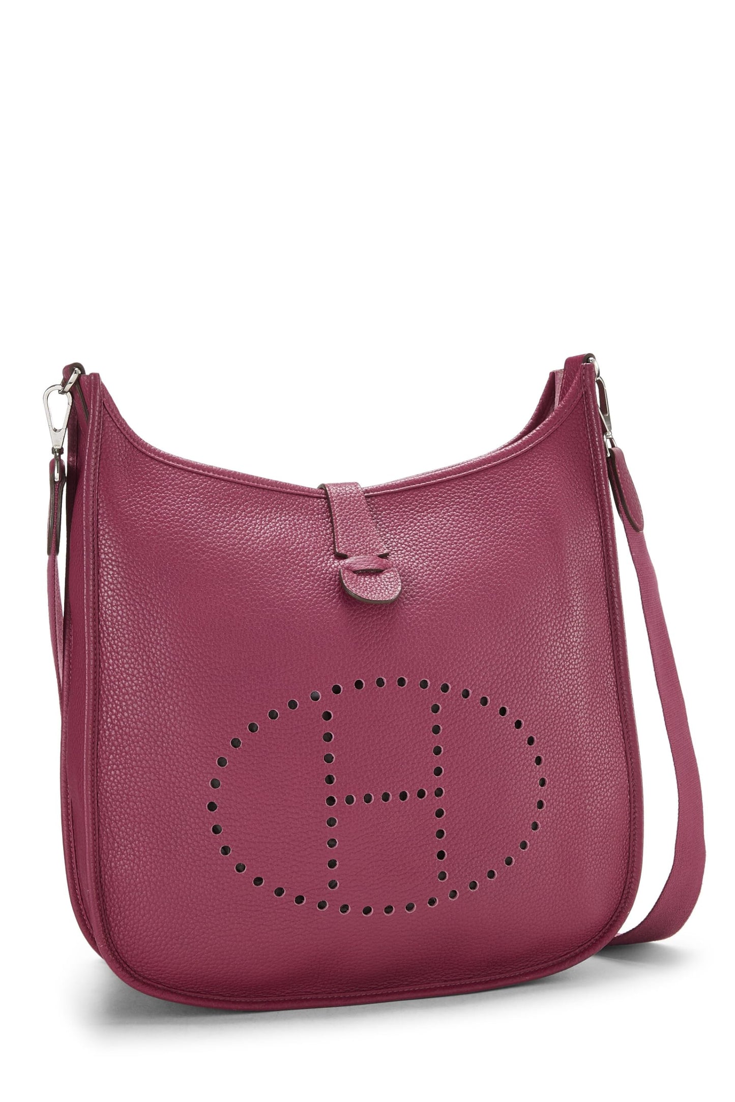 Hermès, Bois de Rose Clémence Evelyne III GM d'occasion, violet