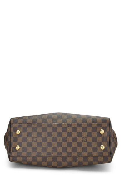 Louis Vuitton, Damier Ebene Trevi PM d'occasion, marron