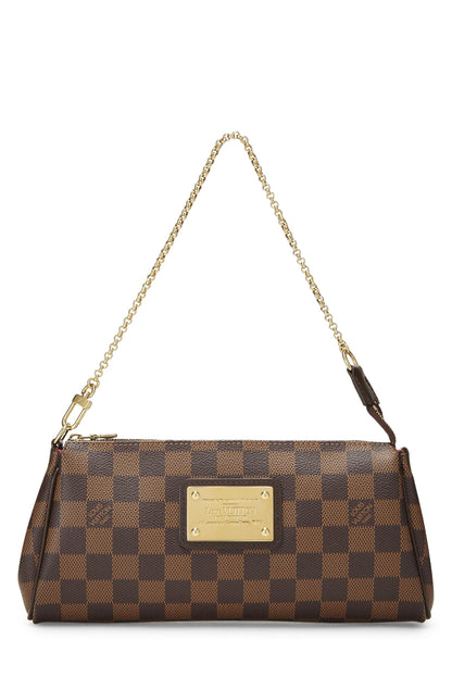 Louis Vuitton, Damier Ebene Eva d'occasion, marron