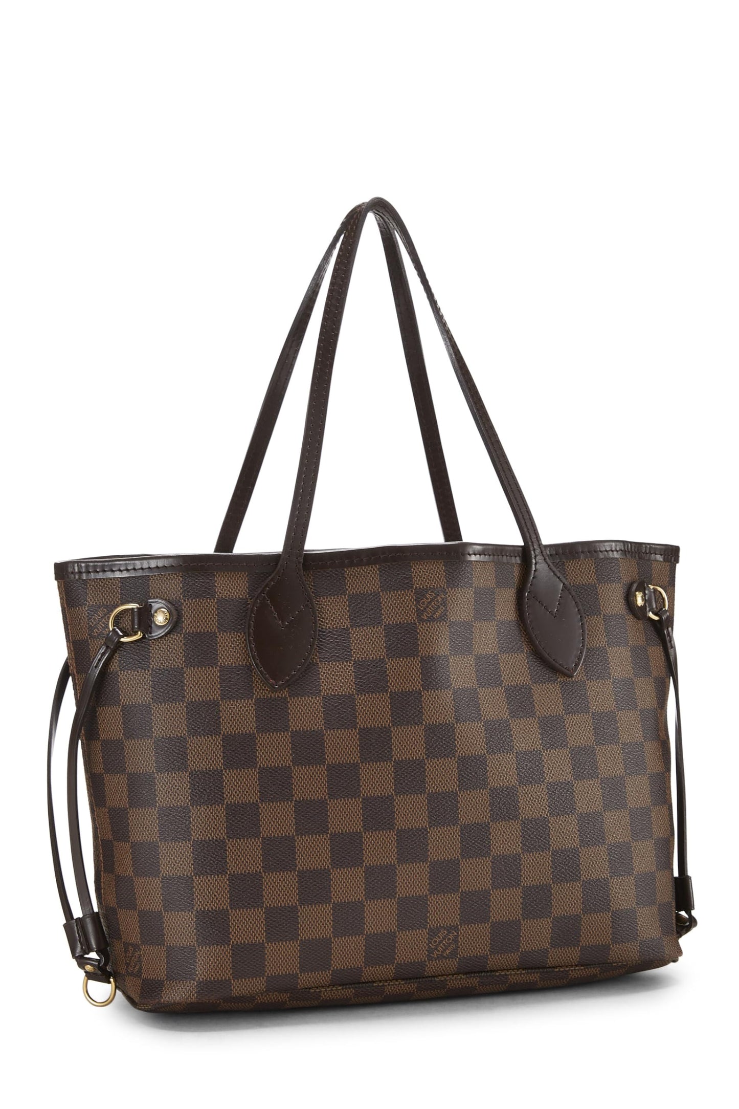 Louis Vuitton, Damier Ebene Neverfull PM d'occasion, marron