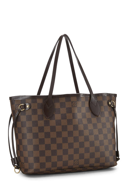 Louis Vuitton, Pre-Loved Damier Ebene Neverfull PM, Brown