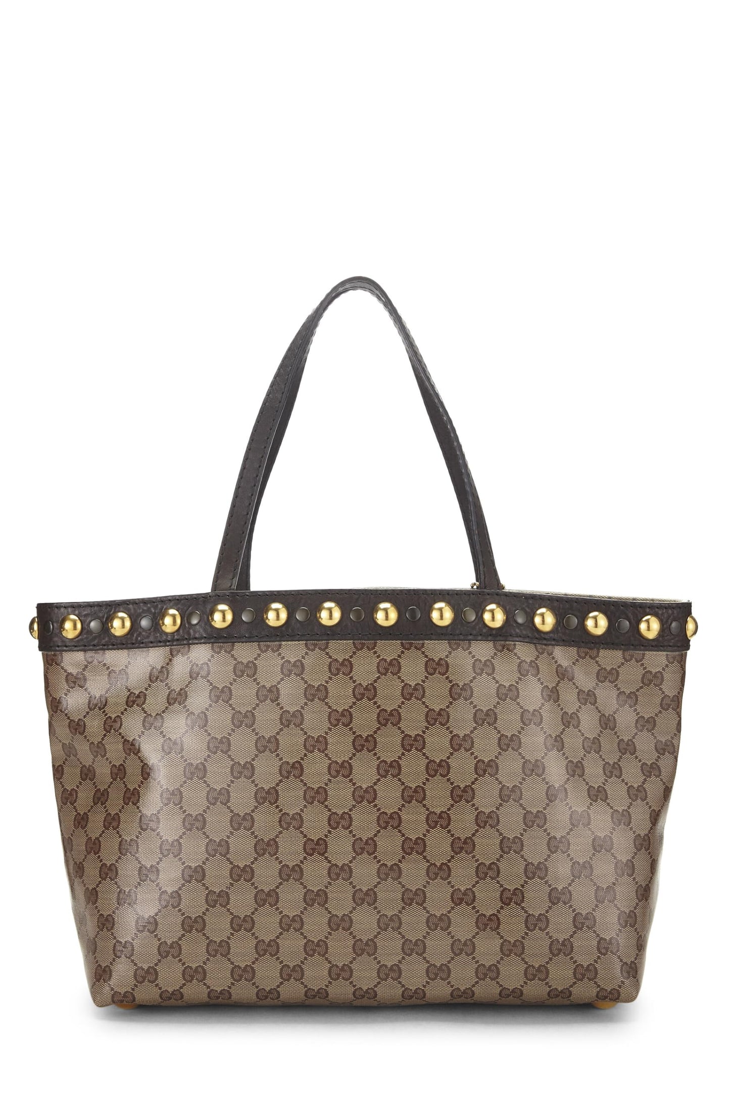 Gucci, sac fourre-tout Babouska en cristal GG d'occasion de taille moyenne, marron