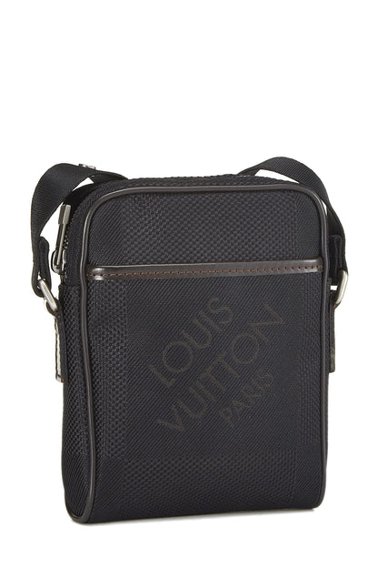 Louis Vuitton, Pre-Loved Black Damier Geant Citadin Mini, Black