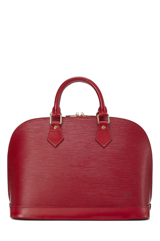 Louis Vuitton, Epi Alma PM rouge d'occasion, rouge