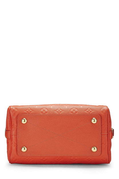 Louis Vuitton, Empreinte Speedy Bandouliere 25 monogramme orange pré-aimé, Orange