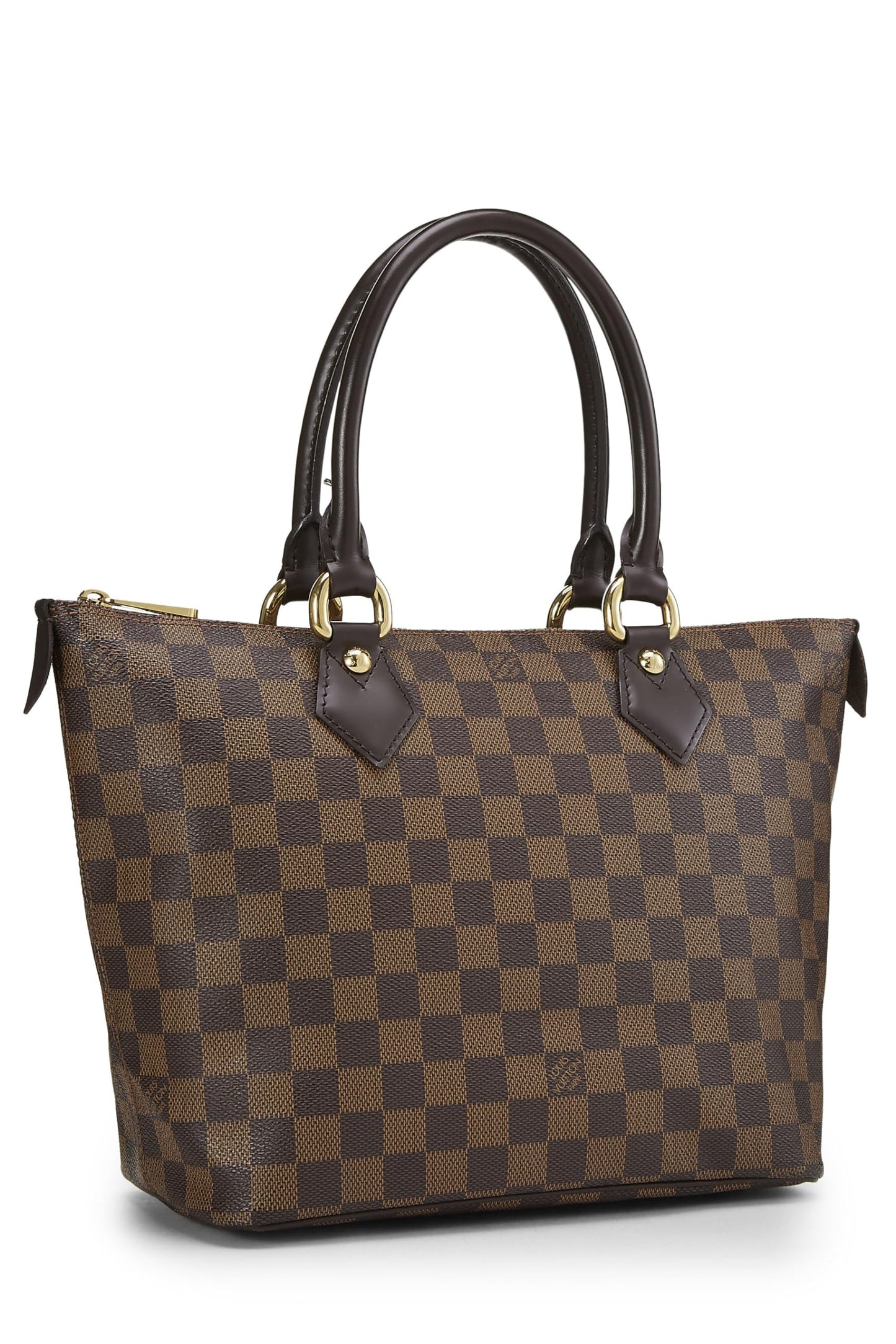 Louis Vuitton, Pre-Loved Damier Ebene Saleya PM, Brown