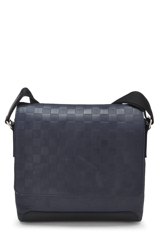 Louis Vuitton, Sac Messenger District PM Damier Infini Navy d'occasion, Navy