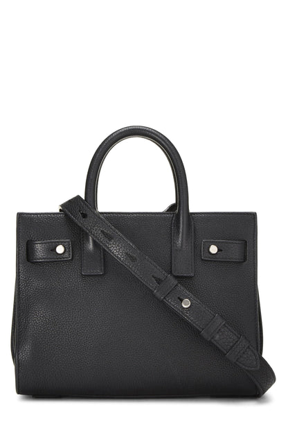 Yves Saint Laurent, Pre-Loved Black Calfskin Sac De Jour, Black