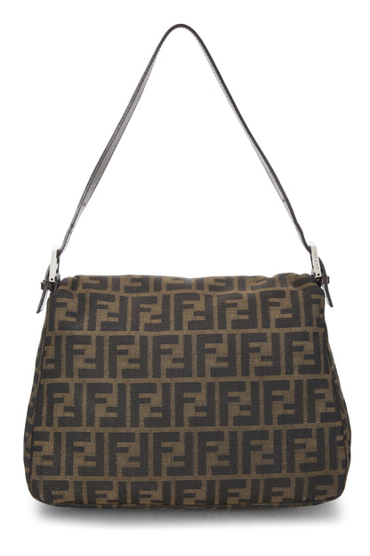 Fendi, Mama en toile Zucca marron pré-aimée, Marron