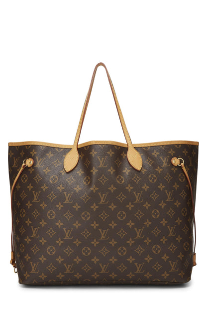 Louis Vuitton, Pre-Loved Pink Monogram Canvas Neo Neverfull GM, Pink