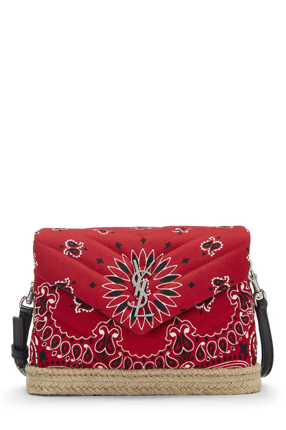 Yves Saint Laurent, jouet Loulou en toile Bandana rouge d'occasion, rouge