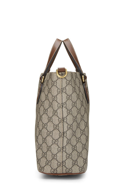 Gucci, sac fourre-tout en toile enduite GG Supreme d'origine, petit, marron