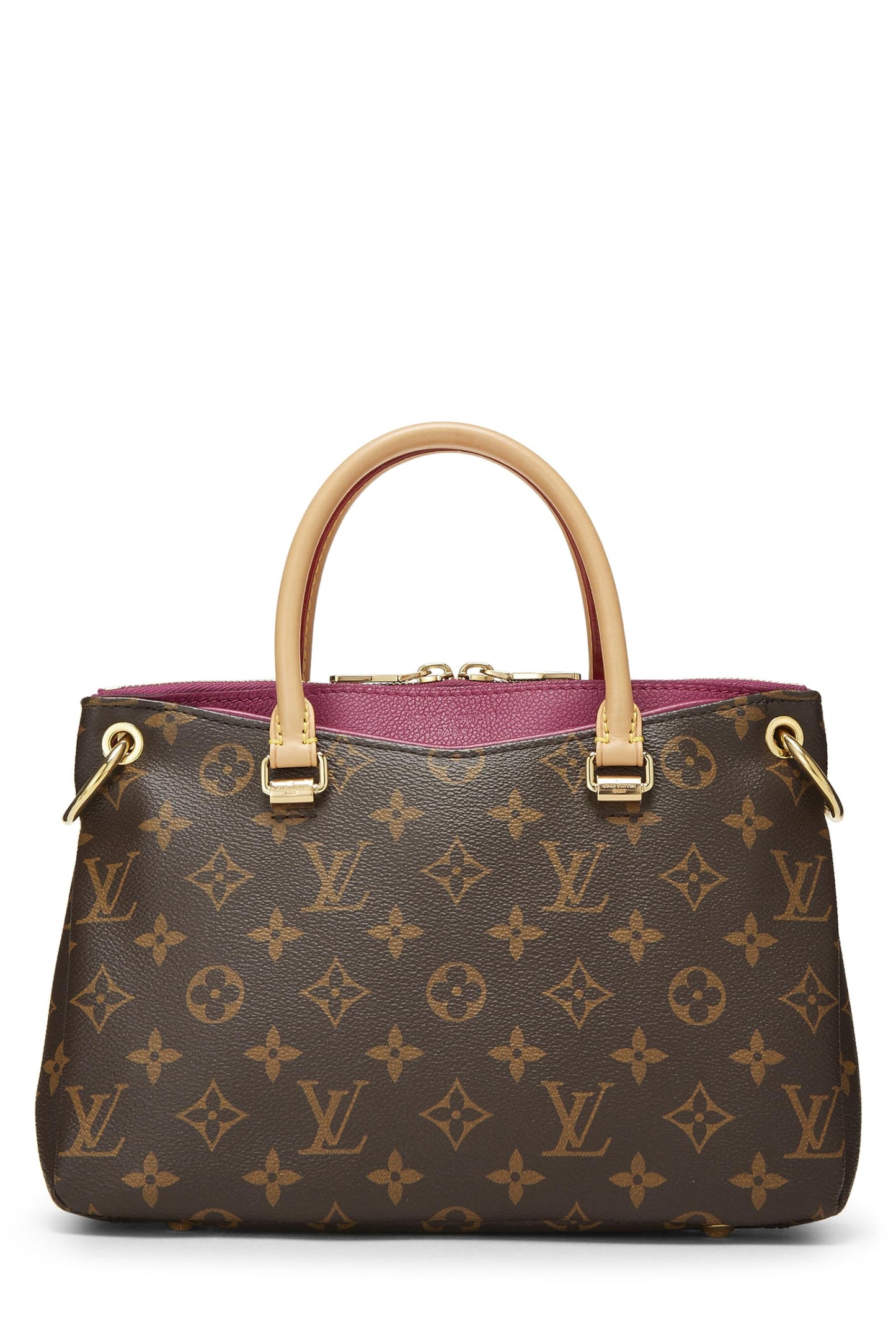 Louis Vuitton, Pre-Loved Purple Monogram Canvas Pallas BB, Purple