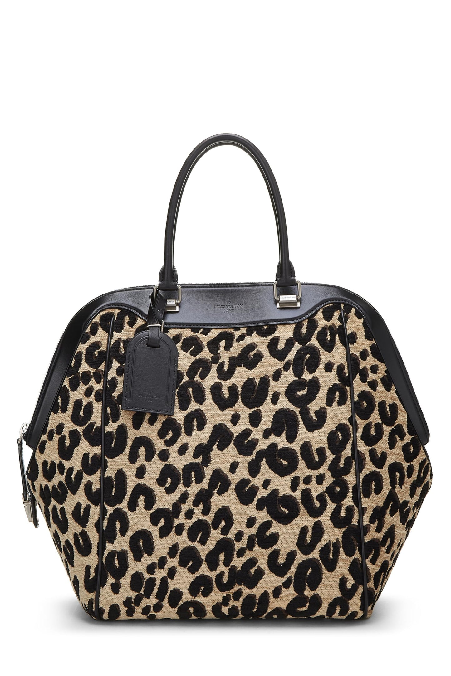 Louis Vuitton, Pre-Loved Stephen Sprouse x Louis Vuitton Leopard Norte Sur, Negro