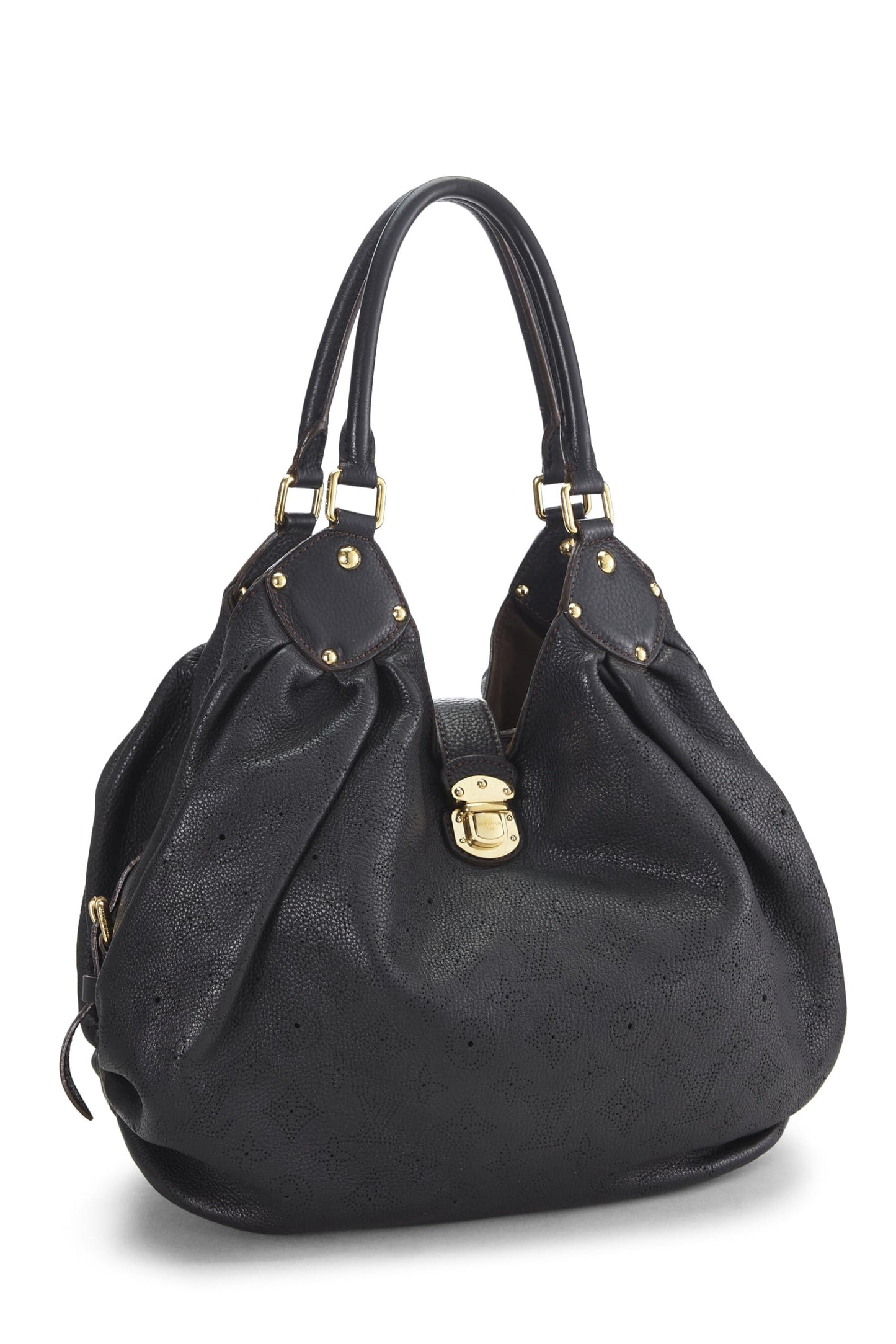 Louis Vuitton, Monograma Mahina grande en negro Pre-Loved, Negro