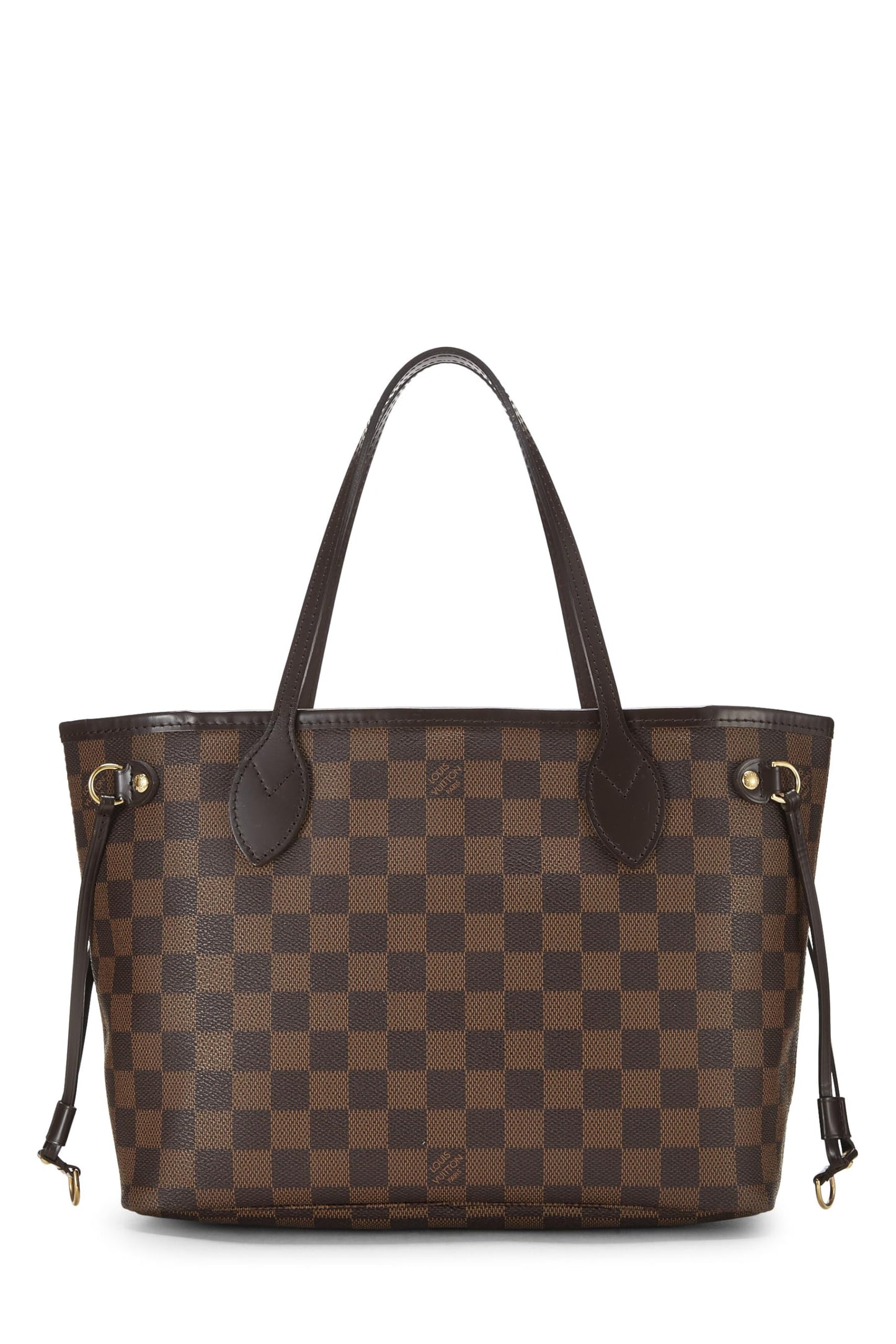 Louis Vuitton, Damier Ebene Neverfull PM pre-amado, Marrón